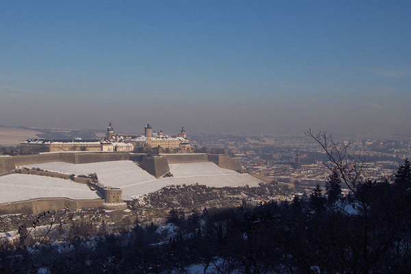 Festung im Schnee