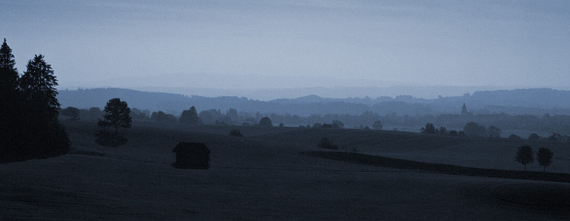 Blick auf den Hohenpeissenberg