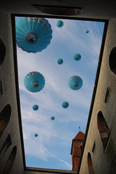 Heißluftballons