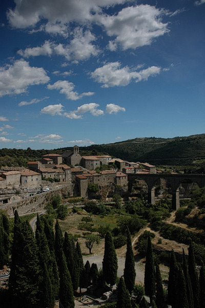 Blick auf Minerve