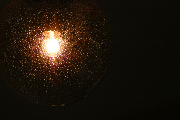 Glitzerlampe