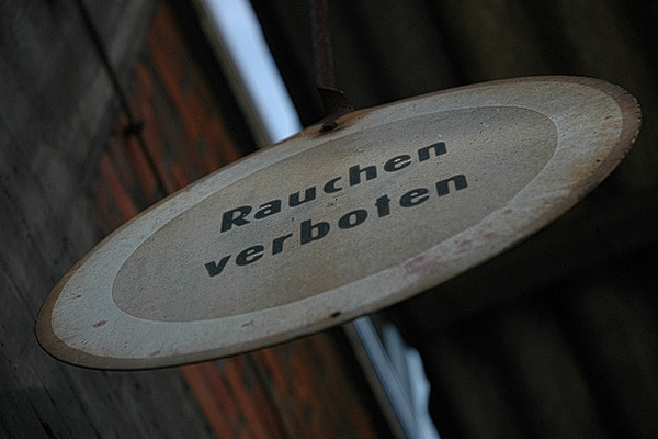 Rauchen verboten