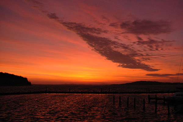 Sonnenaufgang auf Rügen